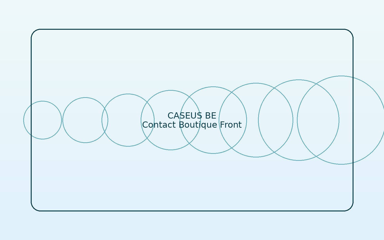 CASEUS BE storefront